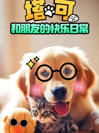 塔可和朋友的快乐日常